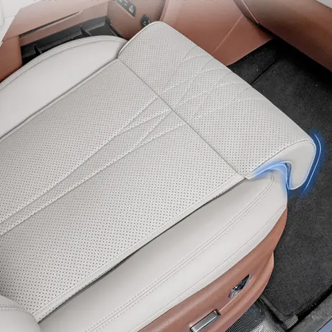 BMW F20 F30 E60 E90 X5 X6 아우디 VW 용 유니버셜 카시트 발받침 확장 시트 커버 보호대 확장 쿠션 (다리 받침대 포함)