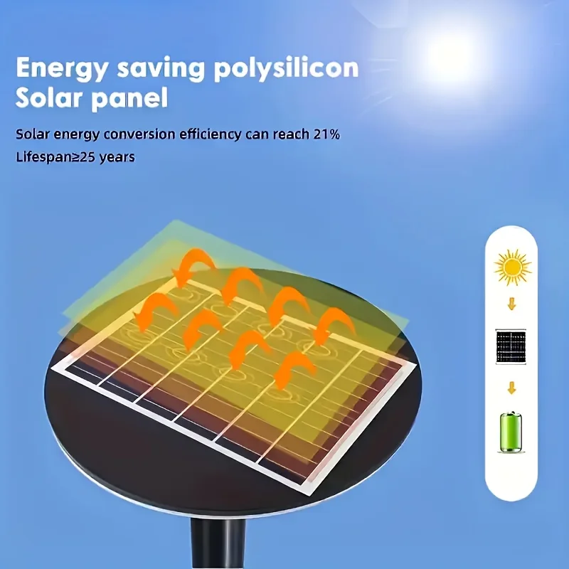 Flying Saucer Solar Lamp Round UFO Lamp Villa Community Square Landscape Lamp Induction Integrated Street Lamp Courtyard Street