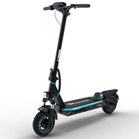 Intelligent Library Eu Warehouse Stock 500W 48V 14Ah Evercross A1 Fast E Scooter For Adults