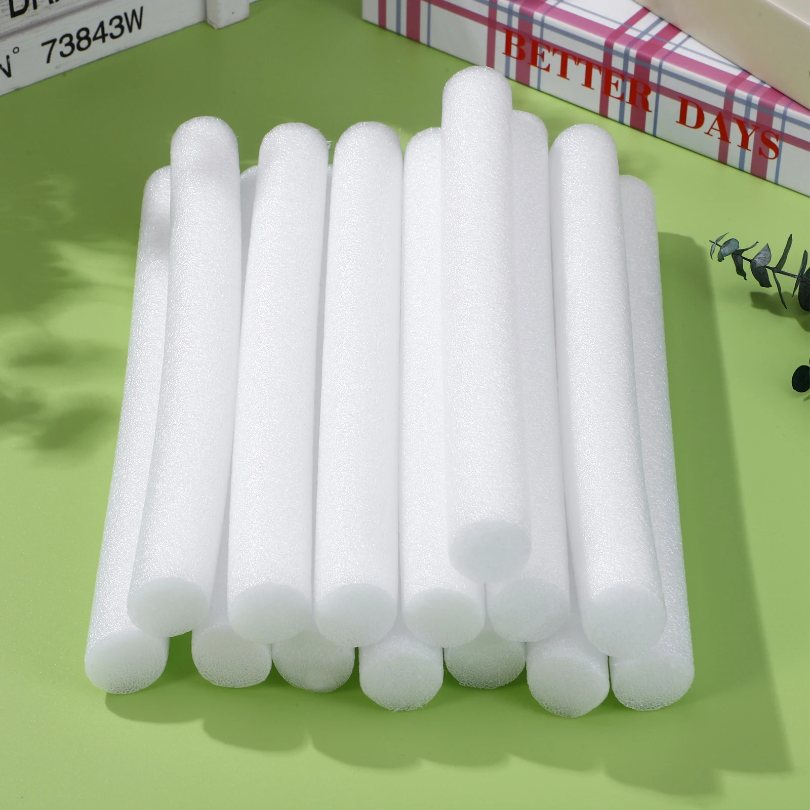 14 Pcs Sofa Fixing Bars Foam Rods White Couch Cover Sticks Furniture Slipcover Grips Gap Blocker
