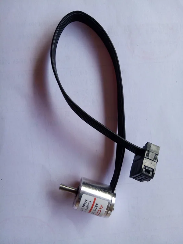 Mini Enkele Turn Absolute Encoder Hall Magnetoelectric Ssi Interface Hoek Sensor