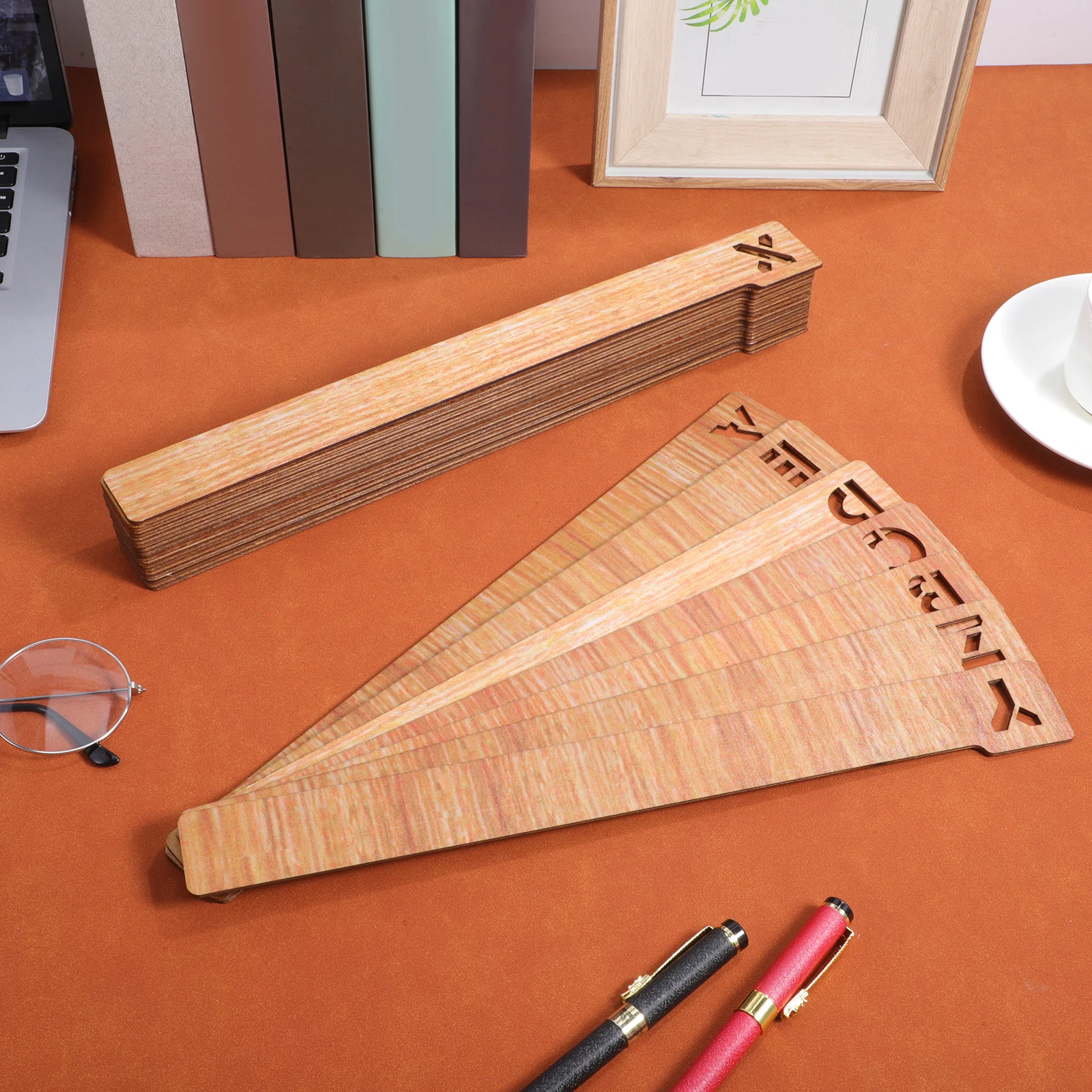 

26Pcs Creative Alphabet Bookmarks Initial Markers for Reading Students Teachers Unique Book Accessories Initial Book Mark