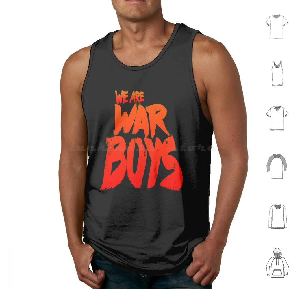 War Boys Tank Tops Vest Sleeveless Mad Max Fury Road Mad Max Fury Road War Boys War Boys Immortan Joe Nux Tom Hardy 80S Retro