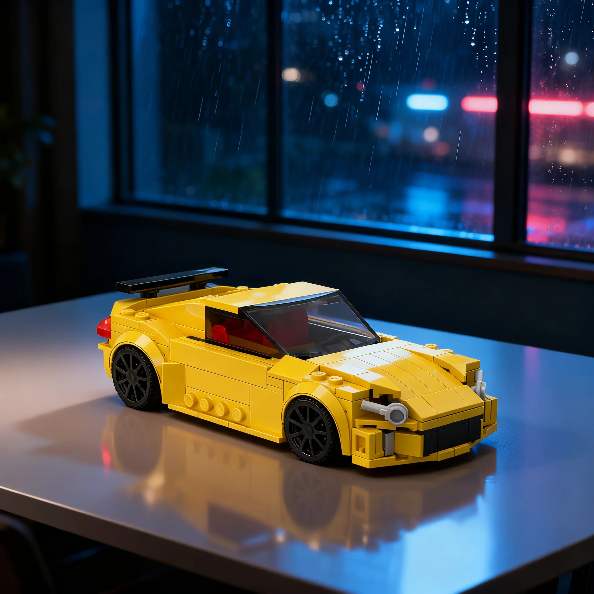 256pcs MOC Subaru BRZ Alt Original Alt DRT16 City Champions Model Building Blocks Toy Architecture Christmas Gift Brick Kids