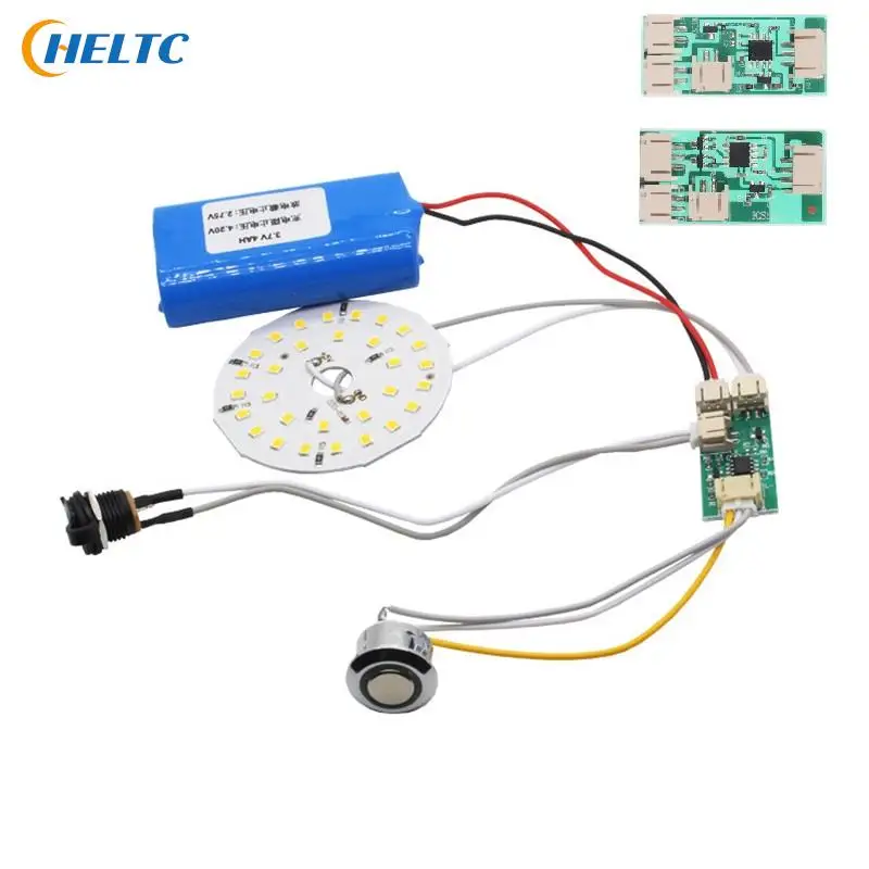 2AUSB 3.7V-12V/5V Table Lamp Circuit Board Charging PCB Circuit Board Stepless Dimming Led Touch Small Night Lamp Control Module