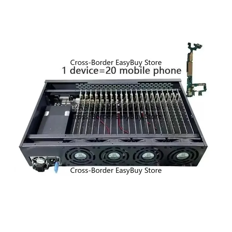Mobile ph-one host box Mobile phone farm box OTG double chassis P30 control equipment - Detail 1