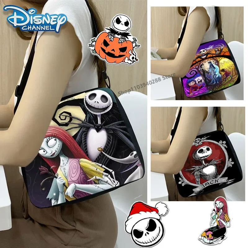 Disney The Nightmare Before Christmas Shoulder Bag Crossbody Cute Cartoon Characters Sally Jack Bag for Women Birthday Gift