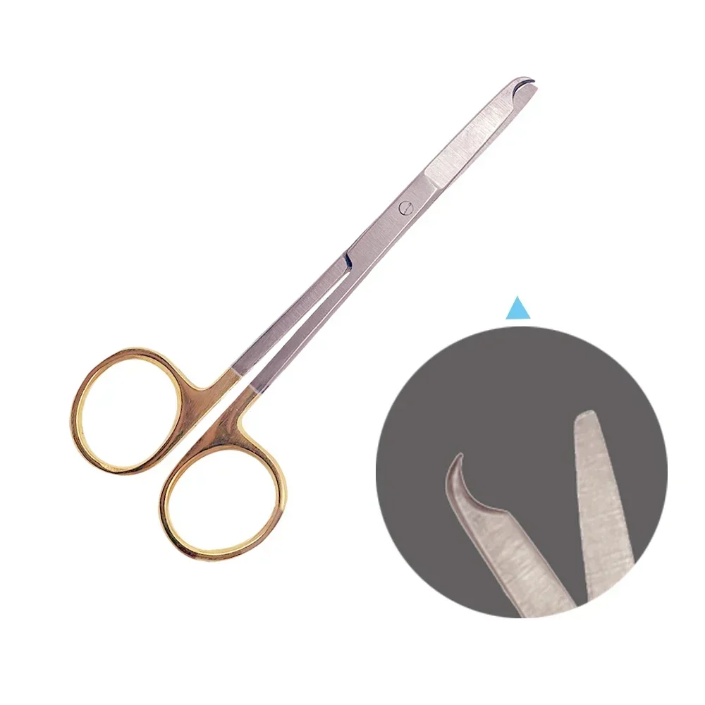 

Медицинские ножницы для разбрасывания лигитуры, инструмент для резки швов из нержавеющей стали, хирургические ножницы, инструмент