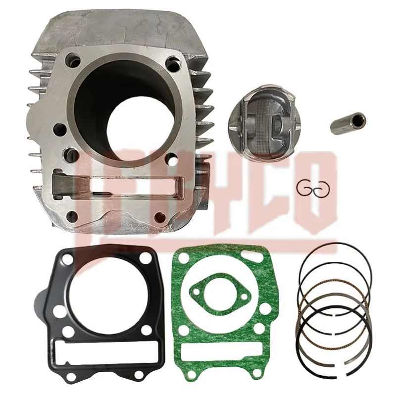 Tall Cylinder Top End Rebuild Kit Motor 66mm Big Bore to 178cc For Honda WAVE125 WAVE125i KSSG Innova ANF125 XRM125 Supra X125