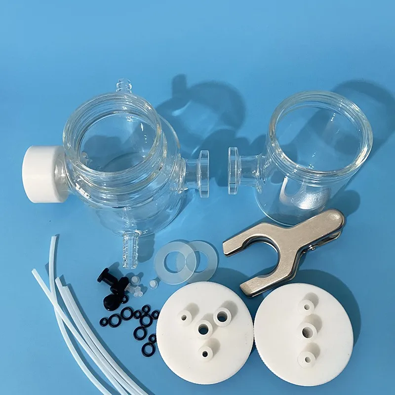 

H-type Controllable Temperature Dual Photoelectrochemical Cell with Interchangeable Film Dual Channel Quartz Window