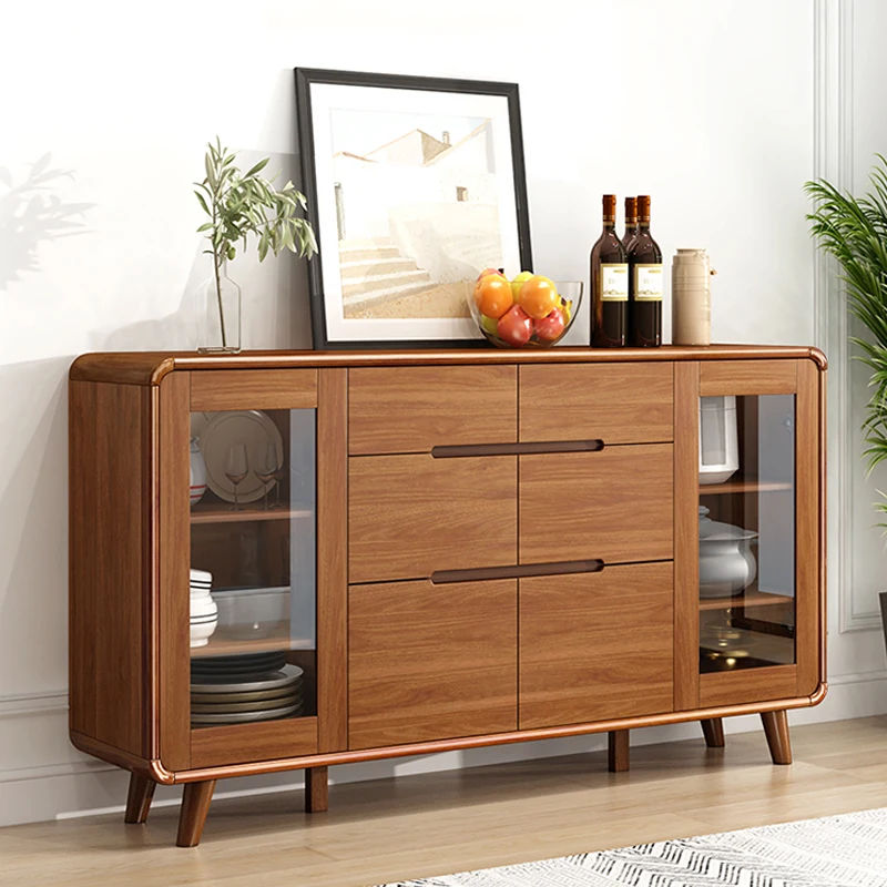 Chinese New Style Kitchen Sideboard Buffet Cabinet Home Furniture Luxury Storage Sideboard Cabinetpromote sales