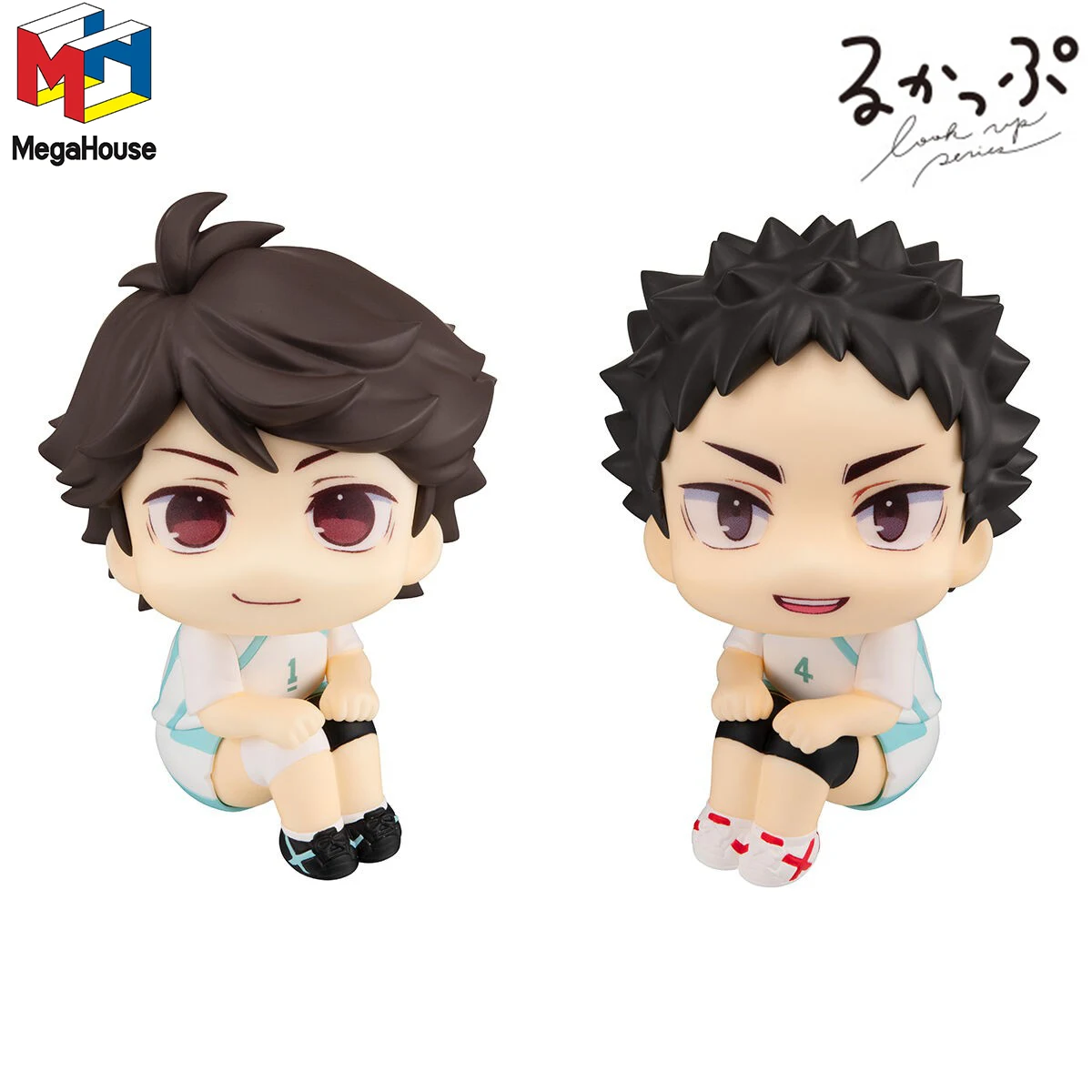 

100% оригинал в наличии MegaHouse Look Up Haikyuu!! Униформа Oikawa Tooru Ver. Айвизуми Хадзиме Униформа Вер. Серия коллекции