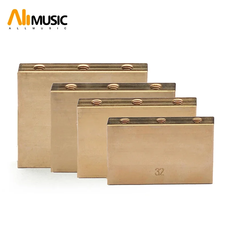 32/34/37/42MM Height Sustain Brass Block for Tremolo System 50x8MM Fit FR Special Tremolo System Bridge