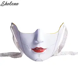 Beauty Mask Halloween Mask Costume Adult Female Masks For Women Full Face Chinese Style Hand-painted Decor Masquera Party