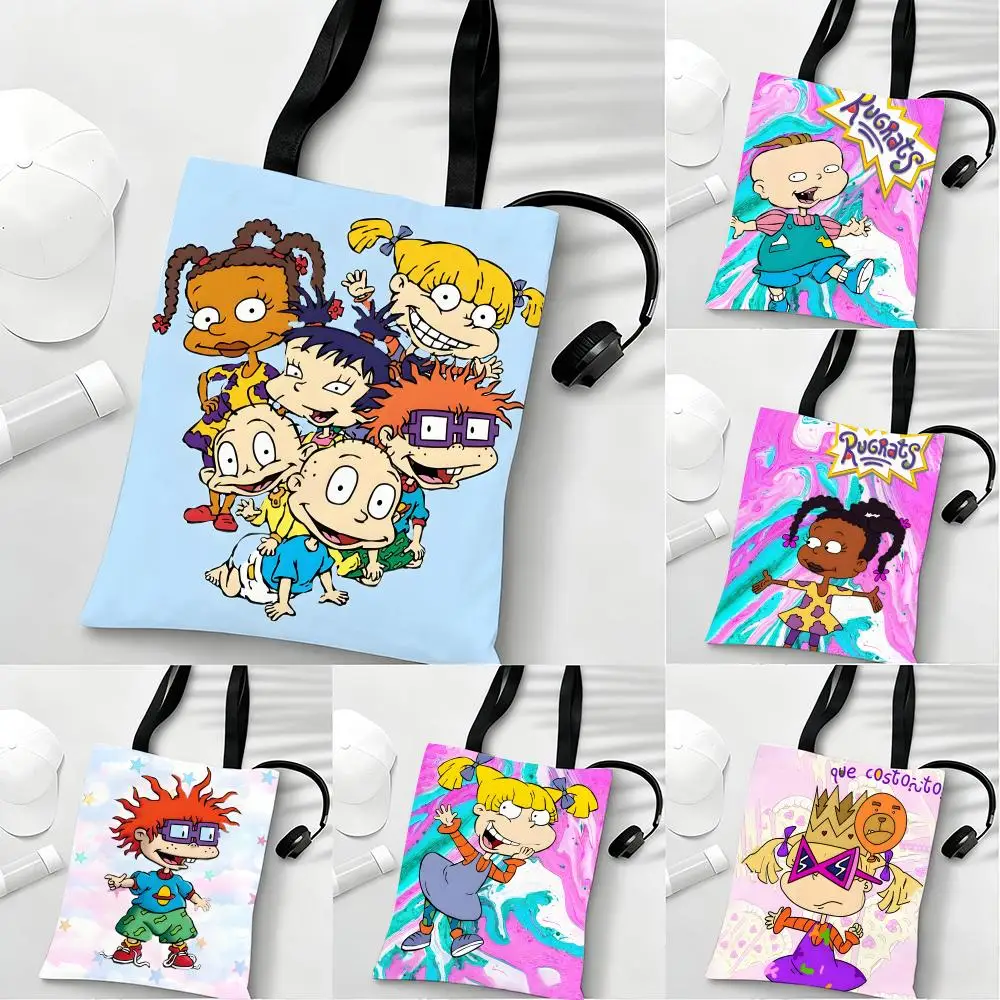 حقائب تخزين روغراتس جو وايلد خفيفة الوزن وصديقة للبيئة وعصرية ومتعددة الأغراض ذات سعة كبيرة من القماش