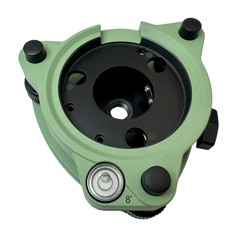 GDF321 Tribrach Green For SWISS Geosystems Without Optical Plummet Replacement For Total Station