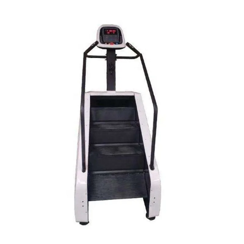YTYIN Commercial Electric Stair Climber Cardio Machine Stainless Steel Collapsible Gym Fitness Equipment