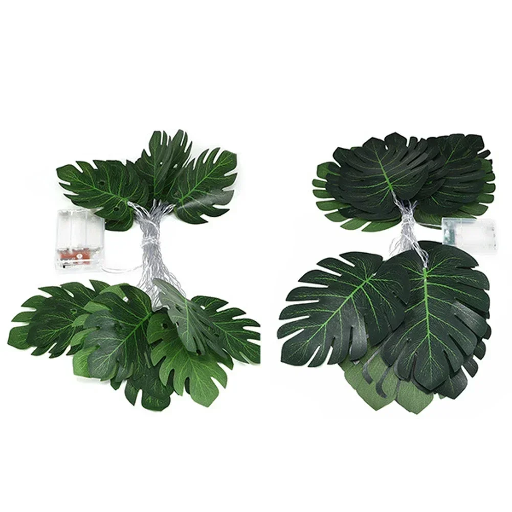 1.5/3m Fake Green Leaf Ivy Vine with LED Lights Home Bedroom Decor Wedding Glowing Artifical Plant Garland Home Decor