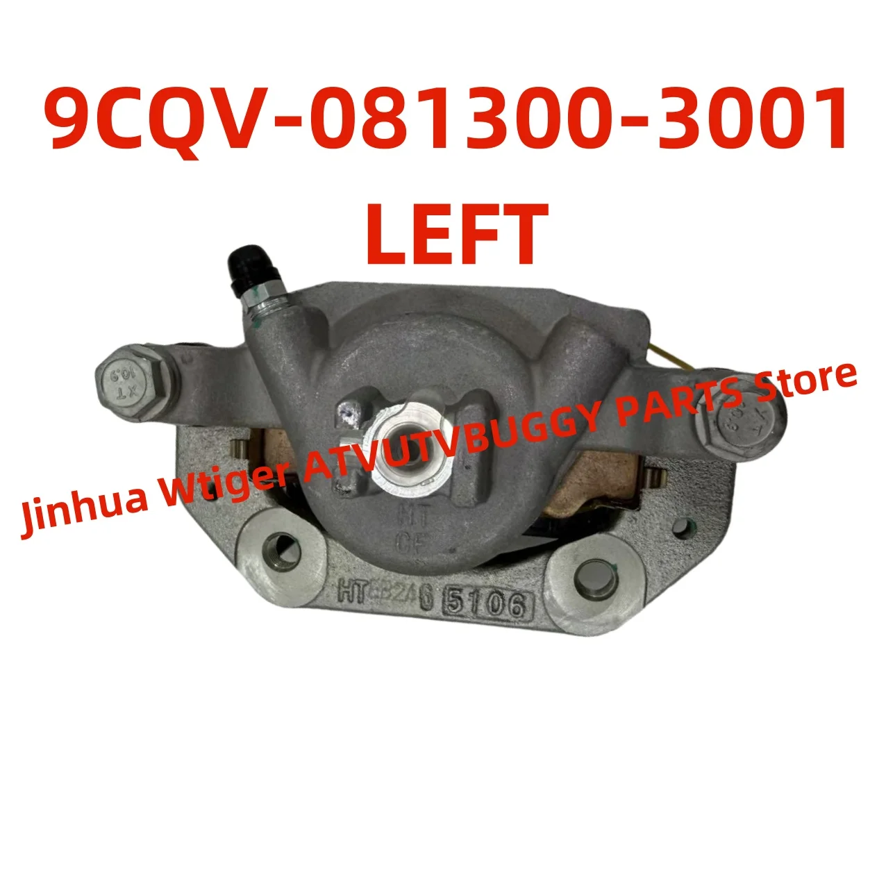 

Original Front LEFT OR RIGHT Side Brake Caliper 9CQV-081300-3001 & 9CQV-081400-3001 For CFMOTOR NEW 450 520CC ATV CForce CF400AZ
