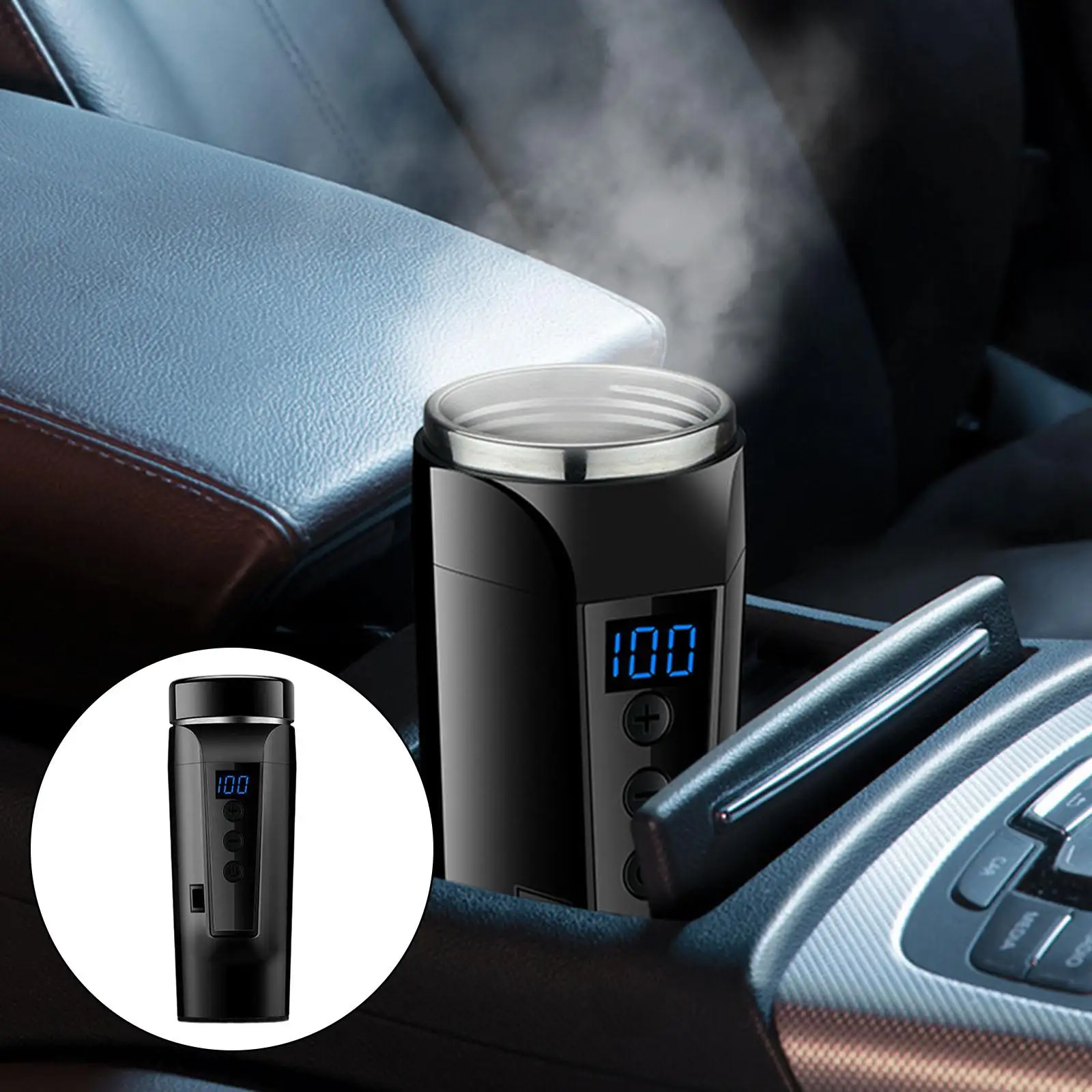 

Intelligent Car Heated Travel Mug Travel Mug for Water Drinking