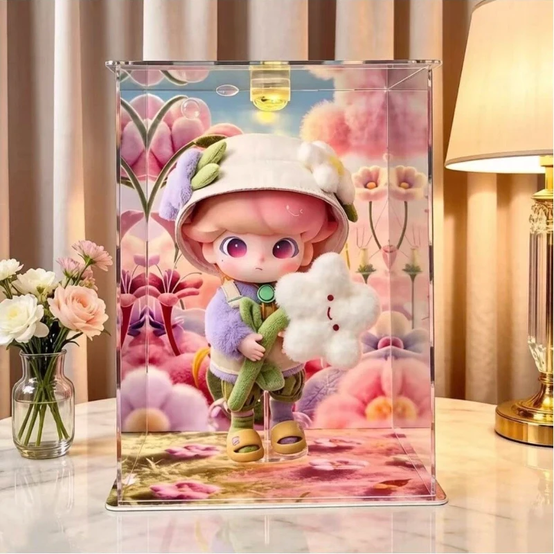 

POP MART DIMOO Dream Travel 1/8: Коллекционная шарнирная фигурка, милая кукла, настольное украшение, идеальный подарок для любителей аниме и детей