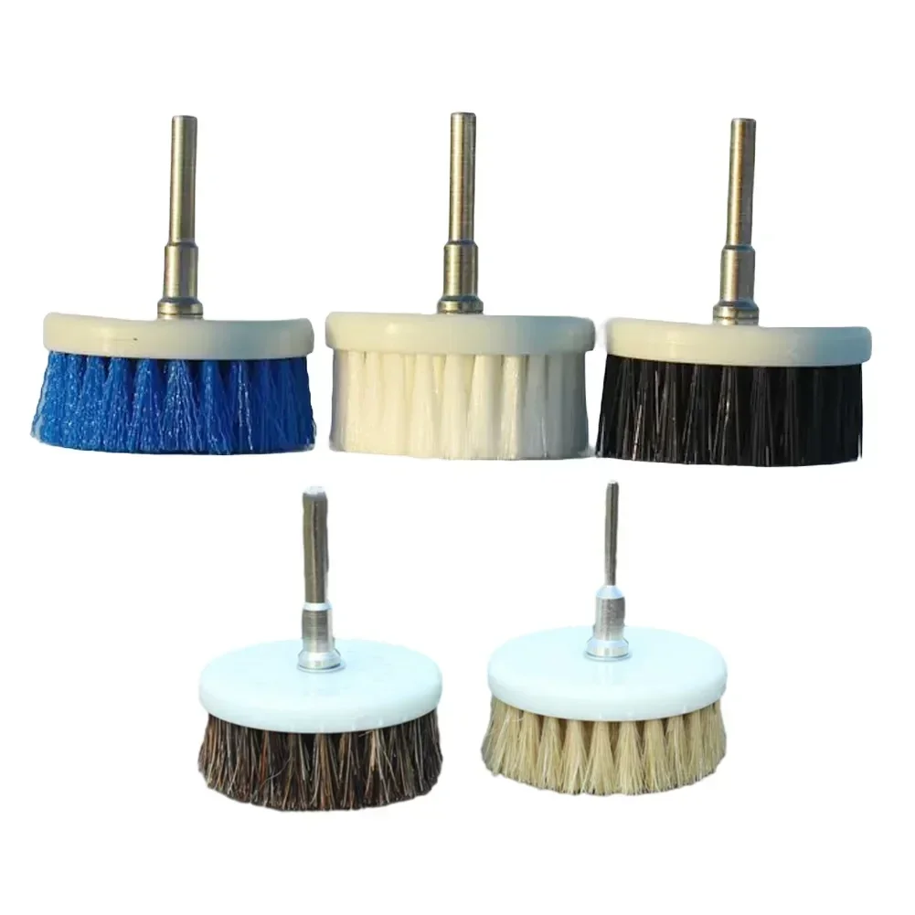 Hand Drill Disc Brush Pig Bristle Disc Brush Round Brush Head CleaningBrush Hand Drill Disc Brush Pig Bristle Disc Brush