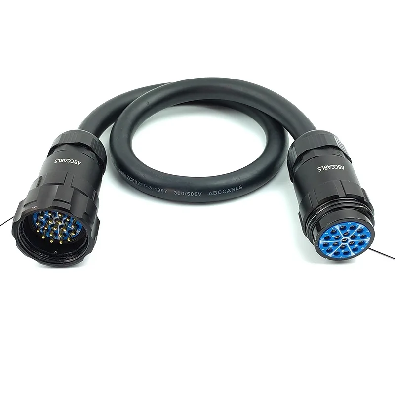 ABCCABLS  100feet 30meter 19 Pin 2.5mm2 Socape Extension Power Cable