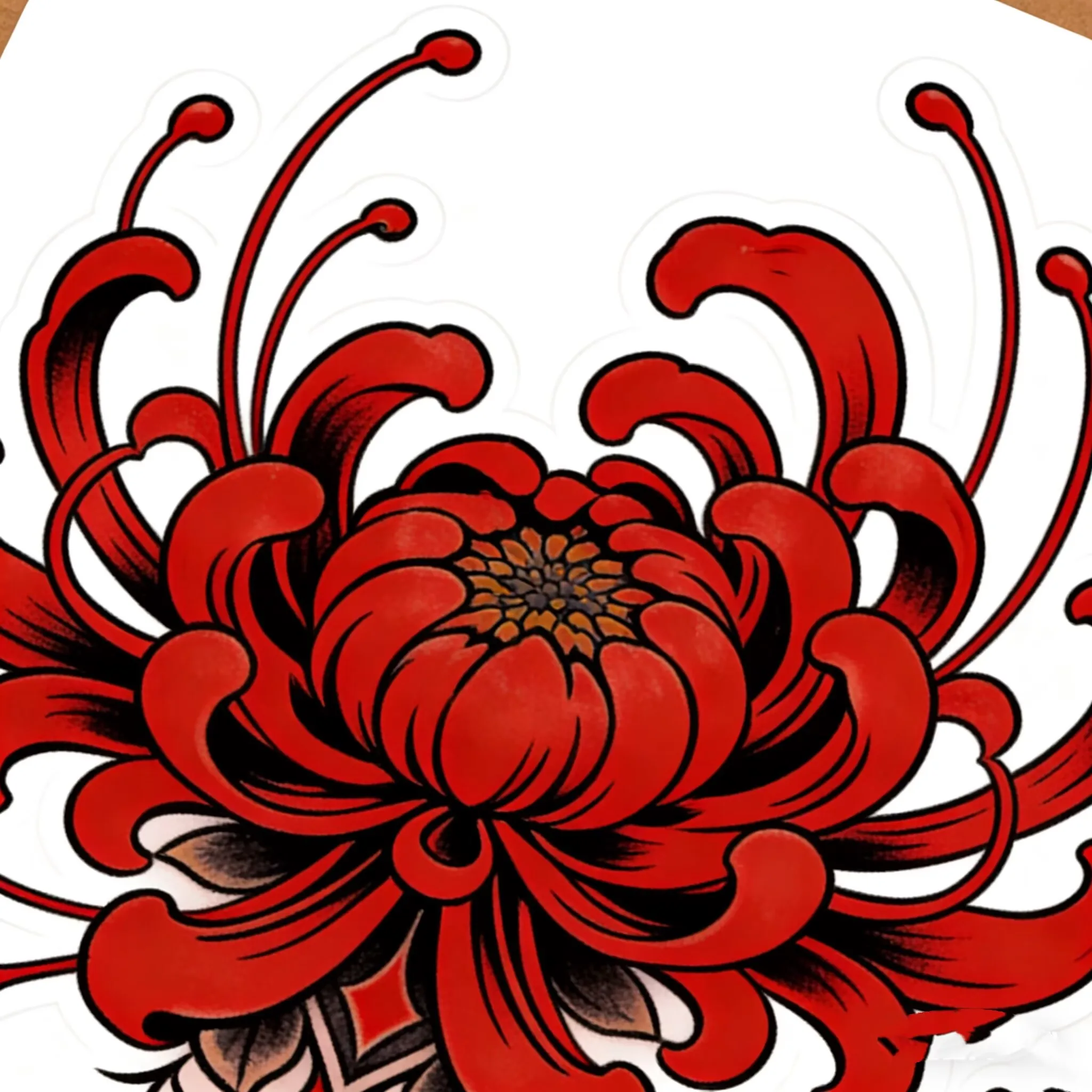 Fashion Floral Temporary Tattoos For Women Waterproof Long Lasting Flower Pattern Fake Tattoo Stickers Body Art Decals For Arm L