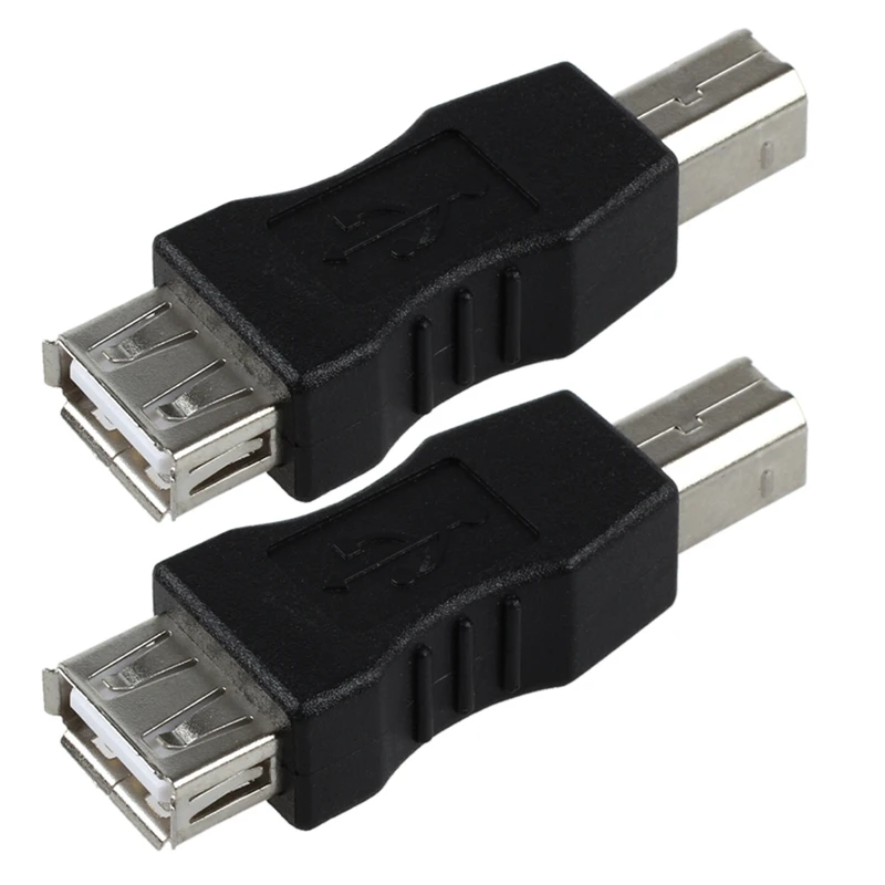 RISE-2X USB Type A Female To USB Type B Male Adapter