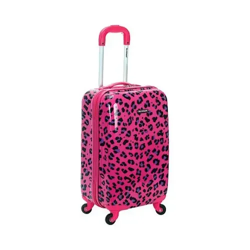 Hard Sided Spinner Carry On Bagagem, Elegante companheiro de viagem durável, New Chic, 20 ", F191