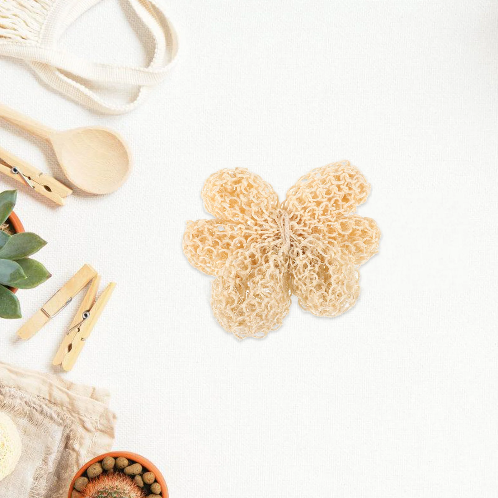 

Sisal Exfoliating Bath Ball Shower Scrubber Body Wash Sponge Skin Exfoliator Foaming Shower Balls Exfoliating Bath Sponge