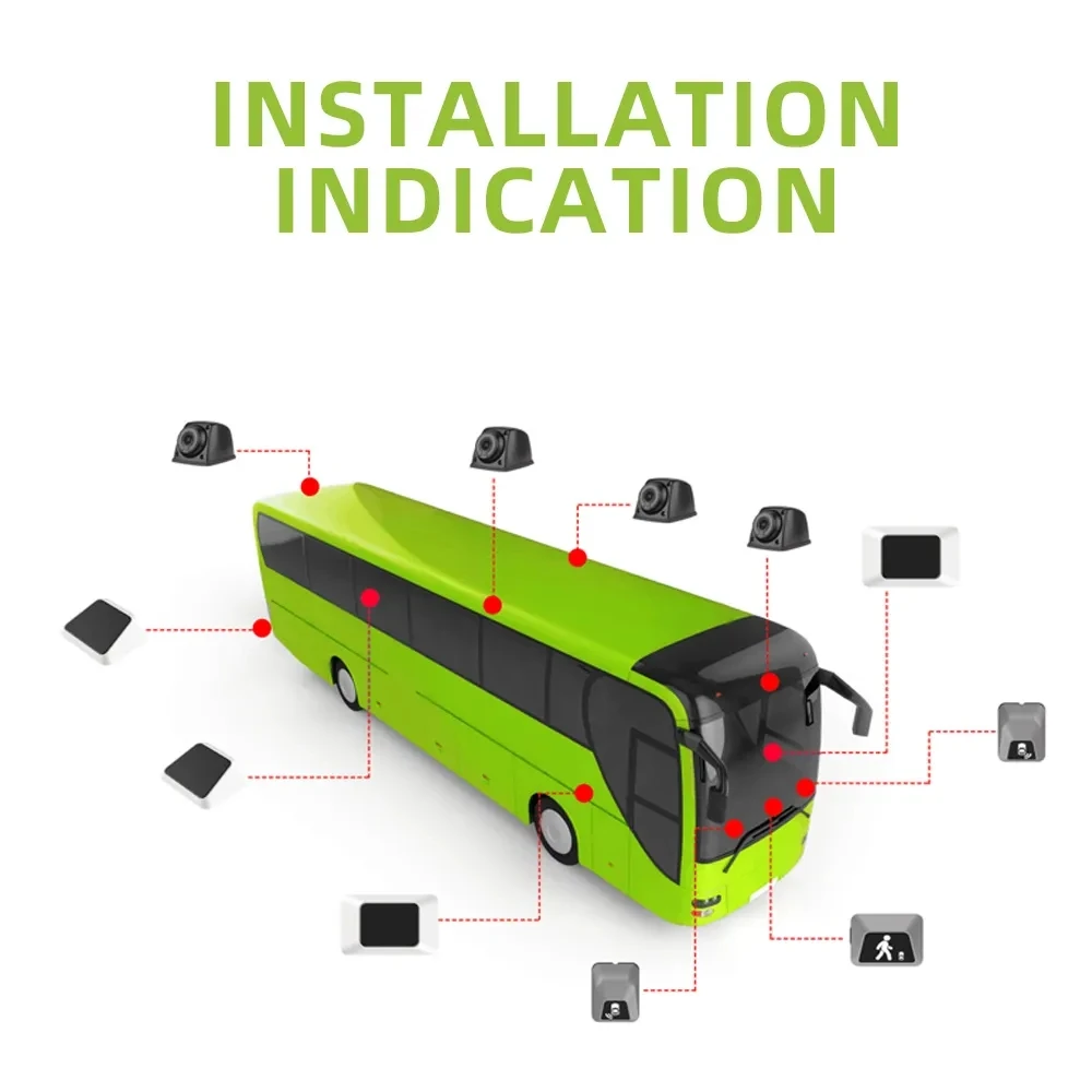 Sensor automotivo do radar do millimeterwave, carro do BSD, sistema de detecção do ponto cego para o ônibus, R151, BSIS, ghz