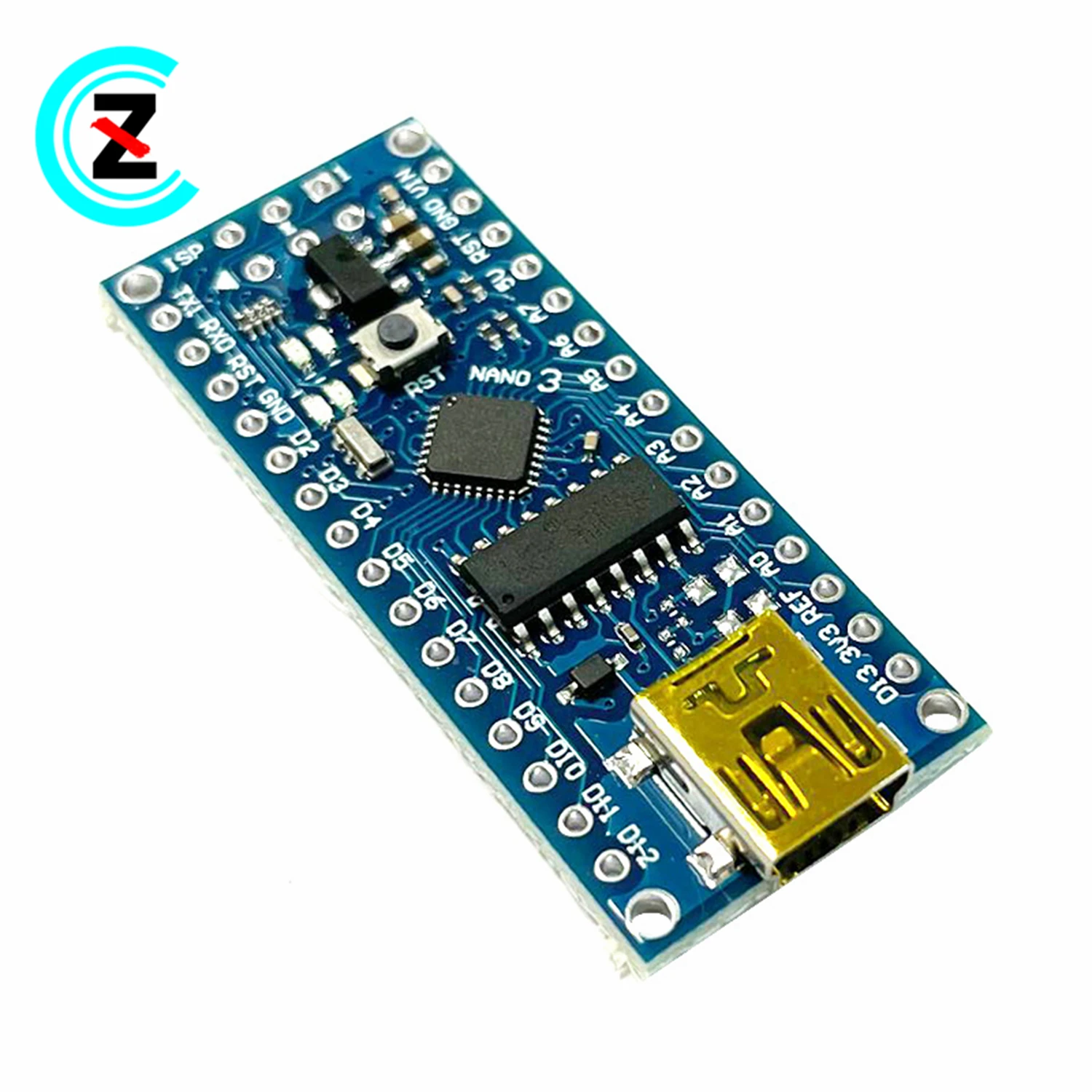 Nano V3.0 ATmega168 USB 16M 5V microcontroller CH340G microcontroller mini version
