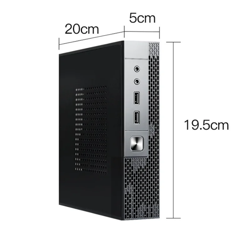 GMKtec HW7077 Intel Core i7-10700T وحدة المعالجة المركزية Hexa-Core 16G DDR4 512G SSD ثنائي النطاق واي فاي جيجابت إيثرنت ميناء 4K دقة كمبيوتر صغير