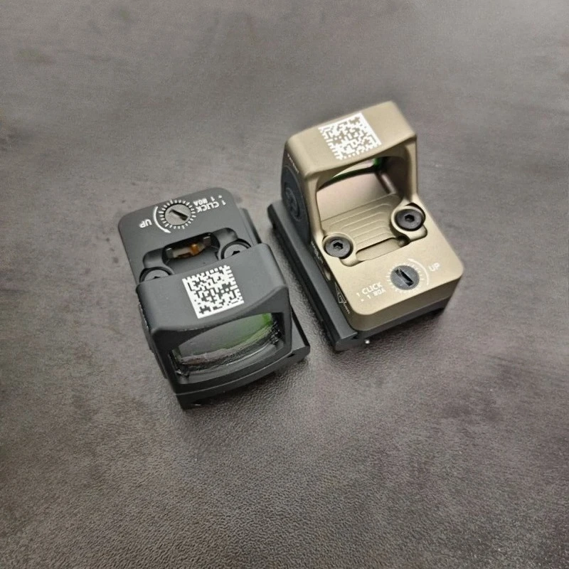 Premium Red Dot Toy Sight, Dual-color Bonded Lens, Zero Adjustable, Compatible with 20mm Picatinny Rail for Outdoor Use