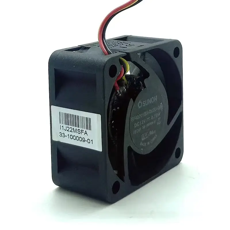 EF40201BX-Q02U-G99 40mm X 20mm Cooling Fan DC 12V 0.78W Power Supply Maglev Bearing Silent Low Noise