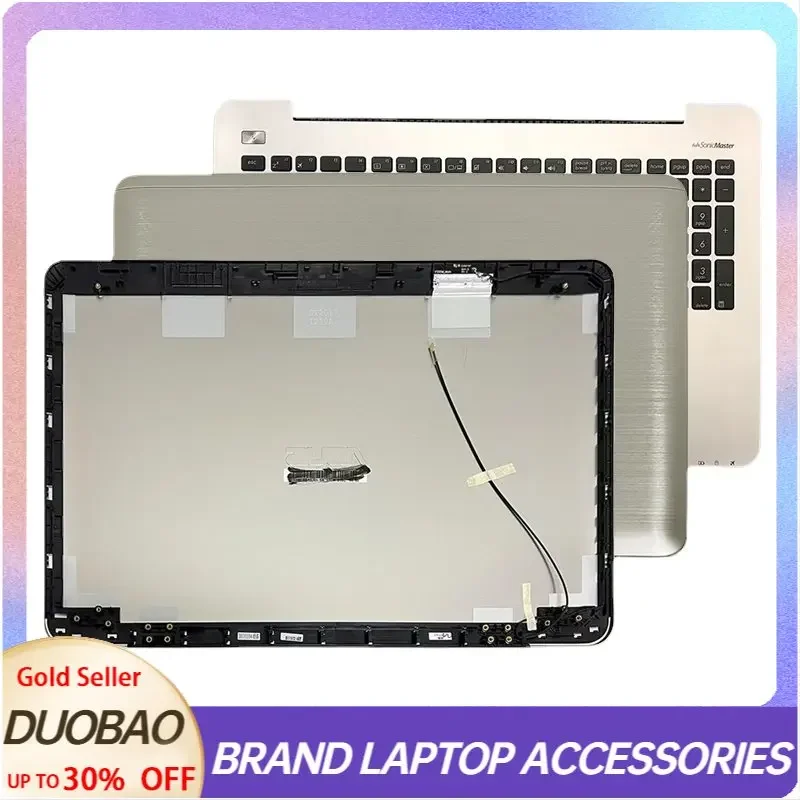 

New For ASUS V555L X555M FL5800L K555LN DX992L VM590L LCD Back Cover Palm Rest Keyboard US Laptop Accessories