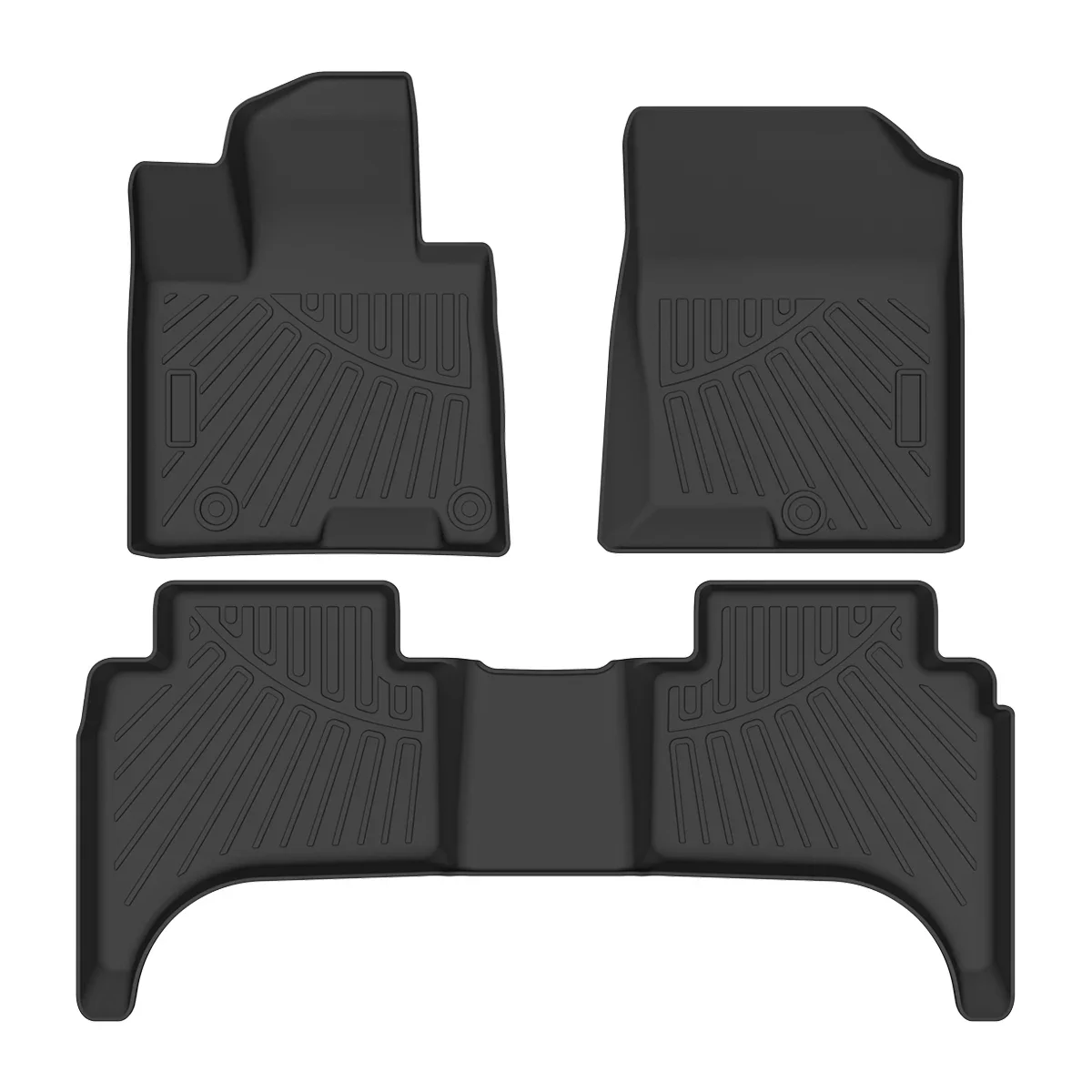 

TPE Car Floor Mats Heavy Duty Waterproof Automotive Liners replacement for Hyundai Santa Cruz 2022 2023