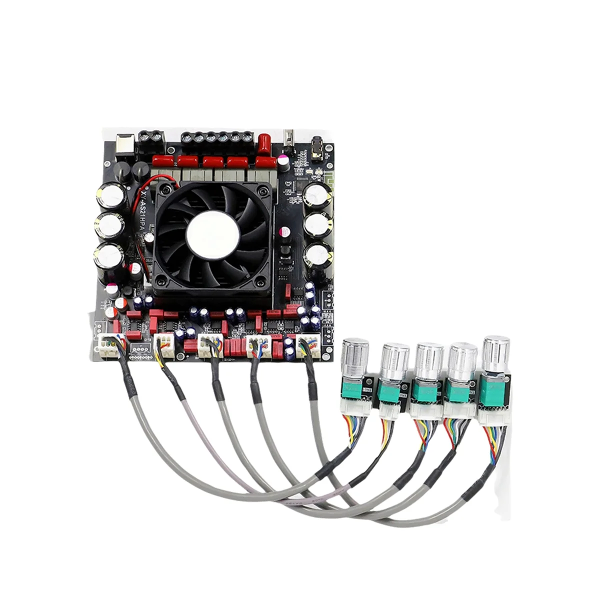 POP-lAudio AS21HPA ไฮไฟ Class 300W X 2 + 600W สเตอริโอ TPA3116 บลูทูธโมดูลเครื่องขยายเสียงดิจิตอล