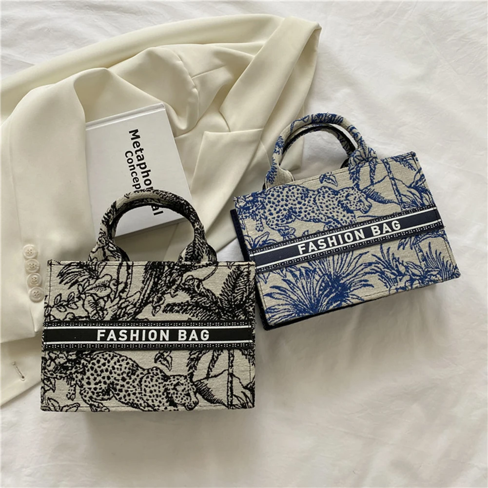 New Printing Handbag Female Large Capacity Shoulder Bag 2023 Fashion Top-handle Bag Luxury Jacquard Shopper Beach Tote Wholesa