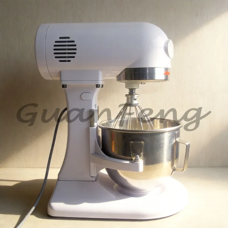 Multifunctional 5L Commercial Electric Mixer, Home & Bakery Use Cream Whipping, Dough Mixing and Meat Stuffing Machine