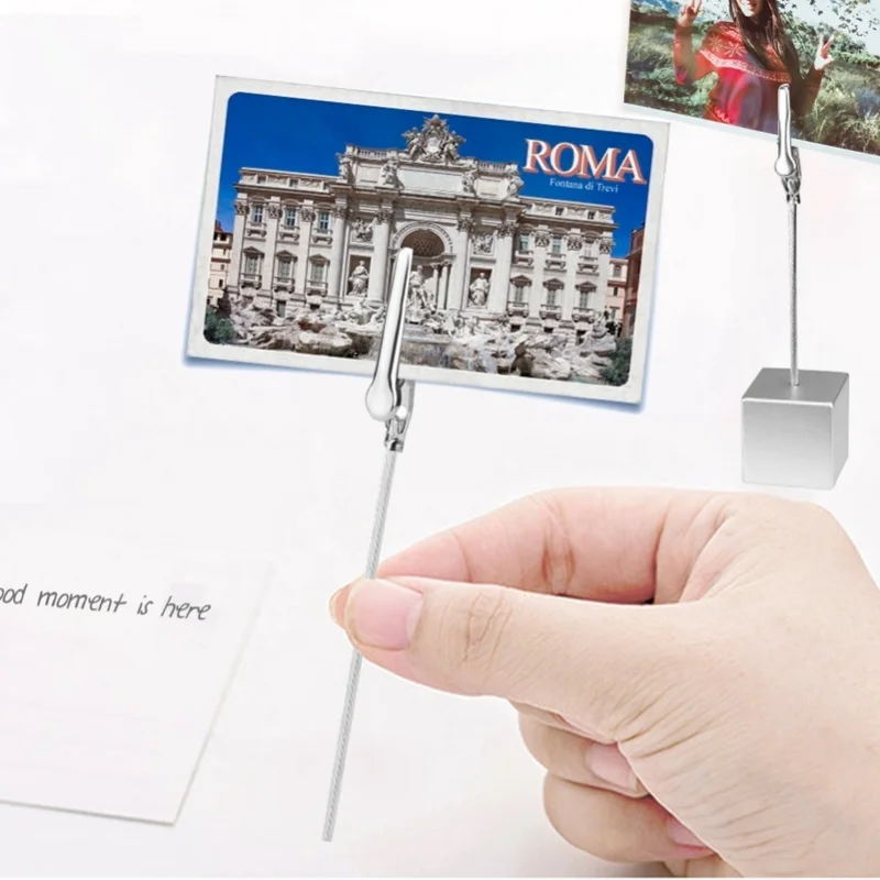 50 Pcs/Set DIY Craft Wire Clip Card Photo Note Clips Holder Decoration Accessories