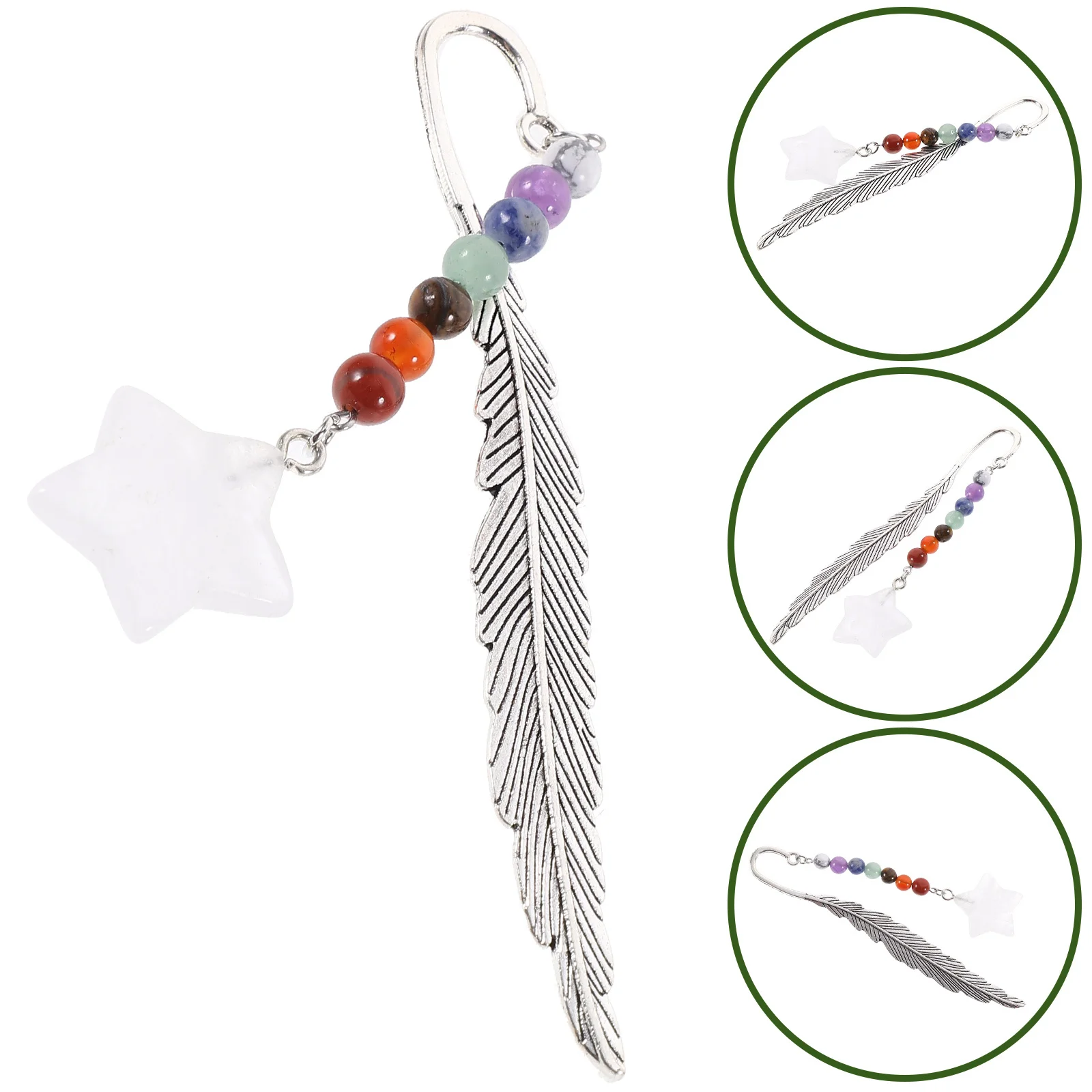 إشارة مرجعية لسلسلة بلوم مزخرفة مع إشارات مرجعية خفيفة الوزن محمولة على طراز قلادة كريستالية للمعلمين والطلاب والكبار