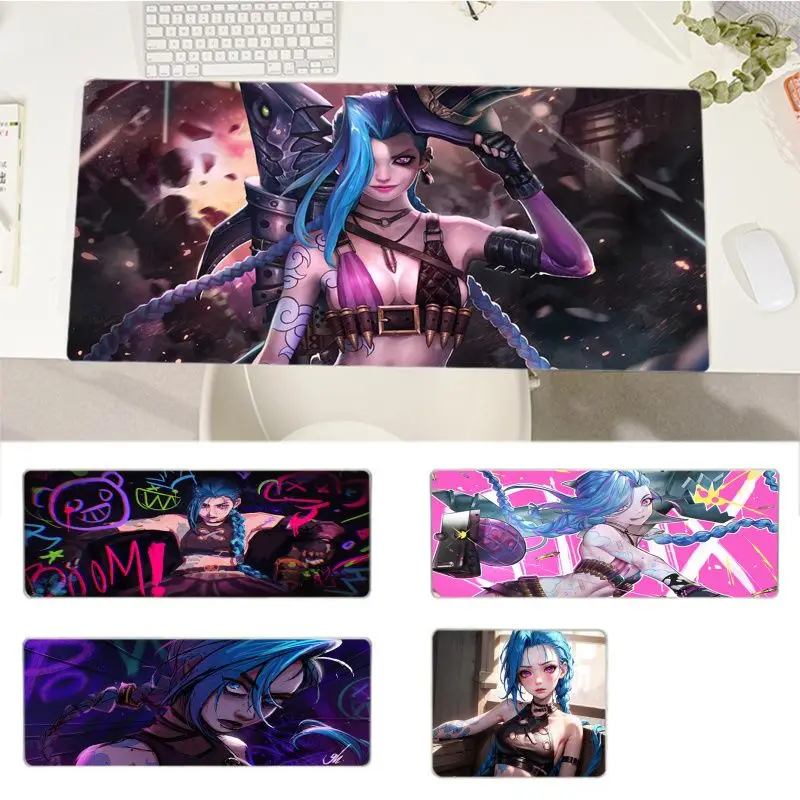 

Jinx Mousepad Boy Pad Laptop Gaming Mice Mousepad Size for Game Keyboard Pad for Gamer