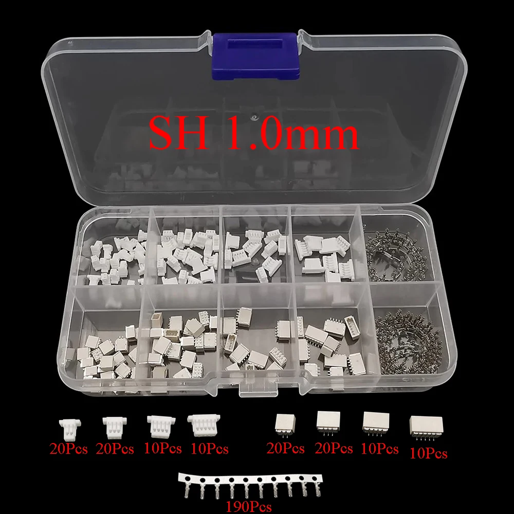 JST 1,25/PH2.0/XH2.54/SM2.54/JST SYP 2P/VH3.96 Stecker + Buchse Kunststoffgehäuse Terminal Pin Header Wire Connector