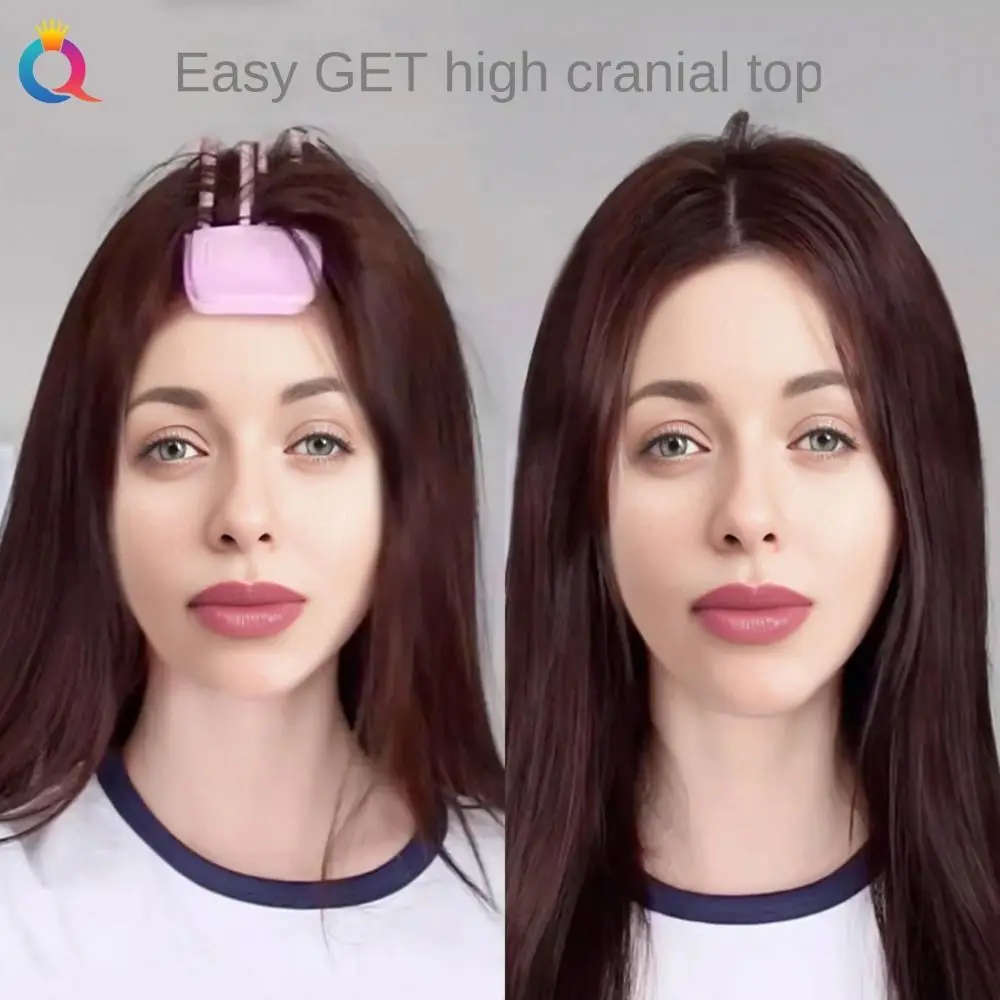 الانفجارات الهوائية جذر الشعر مقاطع رقيق وسادة جذر الشعر رائعة الشباك دبوس الشعر الثابتة تلسكوبي البلاستيك بكرو الشعر #5