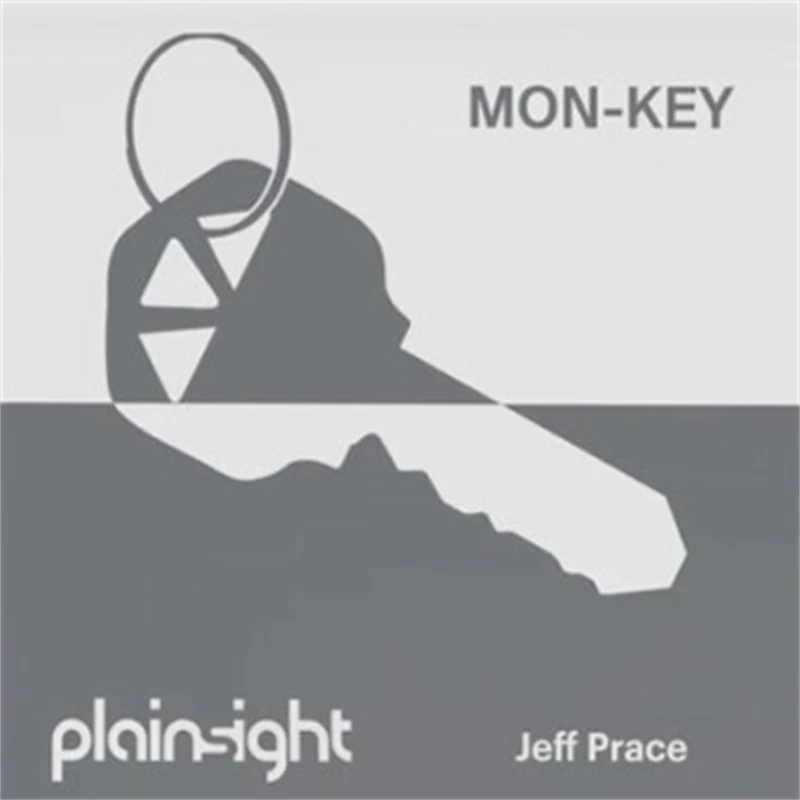 Mon-Key By Jeff Prace Magic Tricks Gimmick Prop High-Precision Machining Key Magia Magician Close Up Illusion Mentalism Comedy