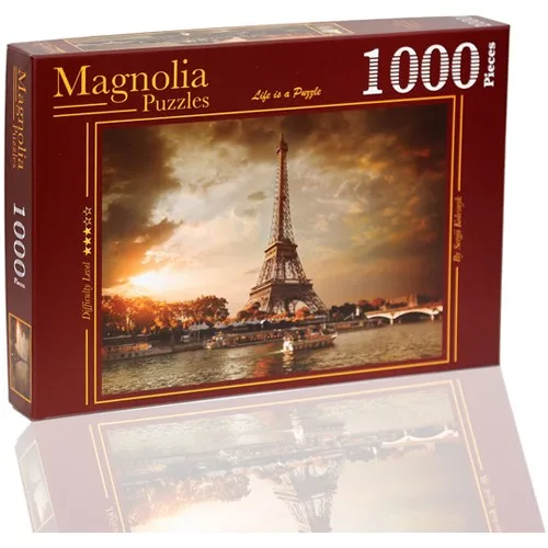 Magnolia Puzzle - 1000 Piece Jigsaw Puzzle-The Clouds-Clouds Over Paris - 2332