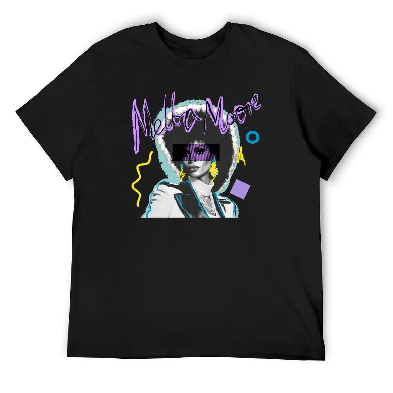 MELBA MOORE 80S RETRO STYLE T-Shirt kawaii clothes graphic t shirts mens t shirts casual stylish