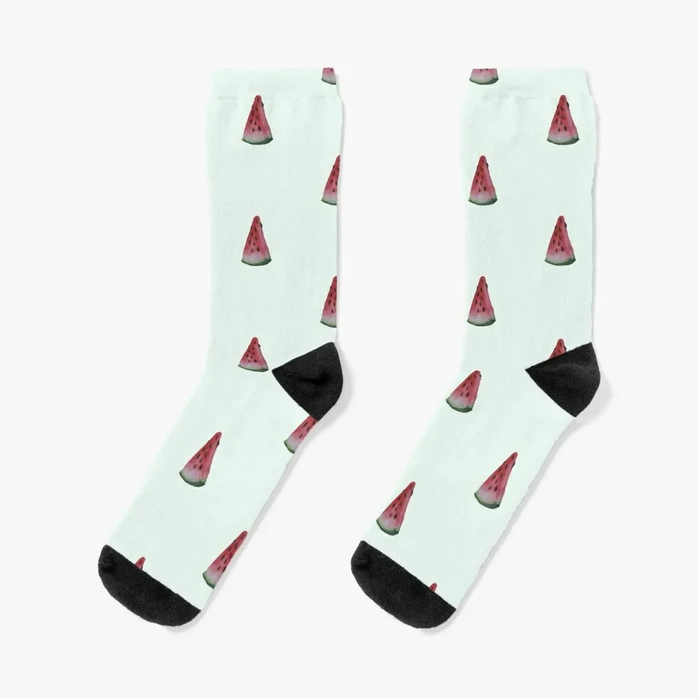 

Watermelon in a watercolor design Socks Sports aesthetic Mens Socks Women's